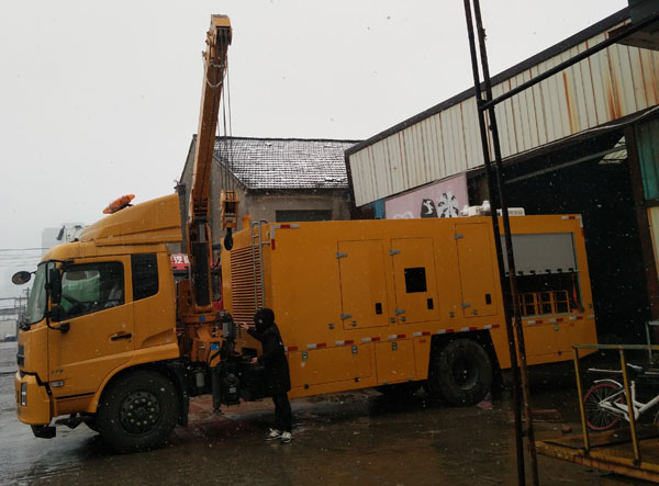 2019春節(jié)假期剛過(guò)，南京奧民斯特大流量排水車(chē)整裝待發(fā)！