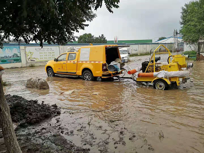 2019臺(tái)風(fēng)“利奇馬”登陸，南京奧民斯特機(jī)電科技有限公司助陣排澇搶險(xiǎn)